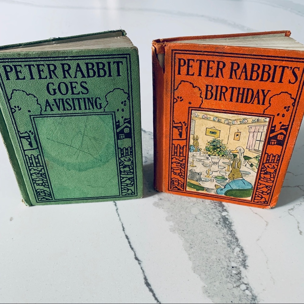 Peter Rabbit Set 2 Vintage Books - Picture 3 of 9